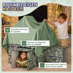 Fort byggplattor set
