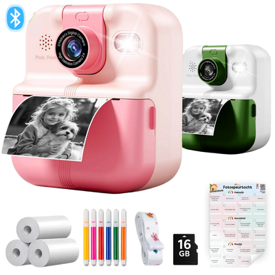 Kinderkamera mit Fotodrucker & Fotoschnitzeljagd